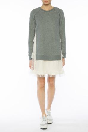 Sheer-trim dress, zdjęcie 2 Sheer-trim dress od Valentino Red